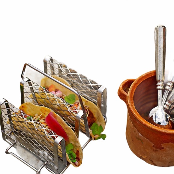Williams Sonoma Other - Williams Sonoma ✰ Stainless Interlock Taco Racks